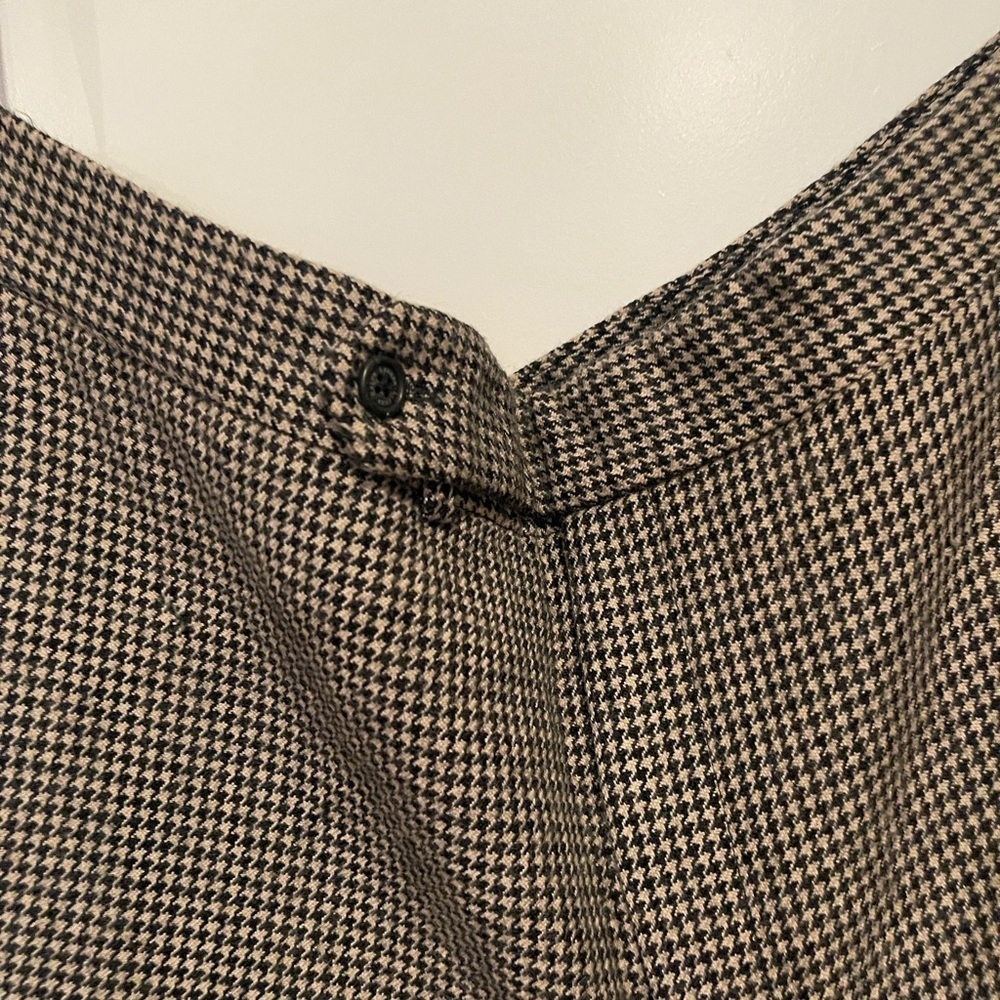 Lauren Ralph Lauren Black and White Houndstooth Pantsuit - Picture 3 of 7